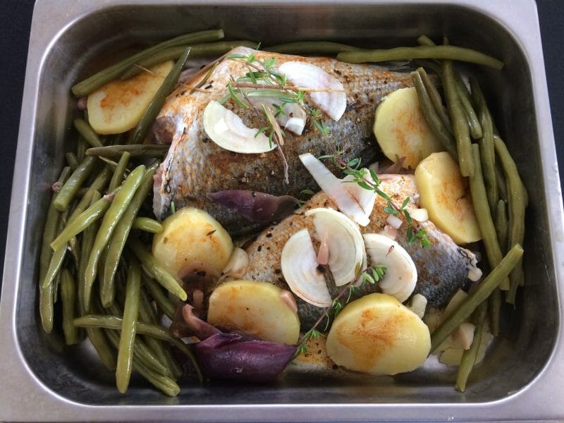 Cliquez pour zoomer ! Dorade en croûte de sel Thermomix par Mieming