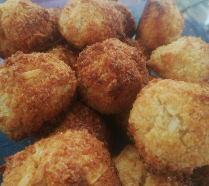 Cliquez pour zoomer ! Rocher coco (Congolais) Thermomix par Marjo47