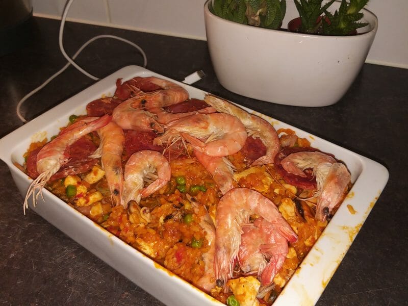 Cliquez pour zoomer ! Paella Thermomix par V-aness