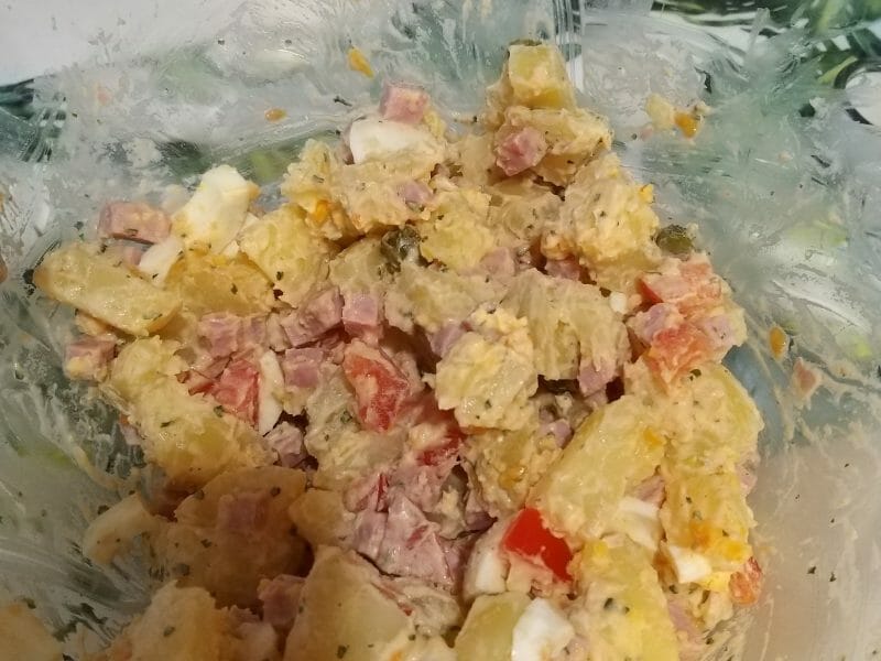 Cliquez pour zoomer ! Salade piémontaise Thermomix par V-aness