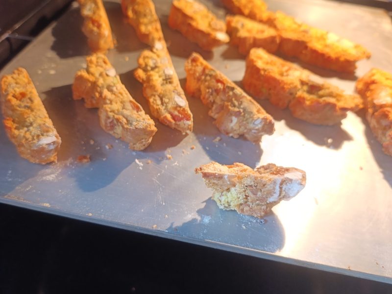 Cliquez pour zoomer ! Biscotti amandes, abricots et pistaches Thermomix par mumudu07