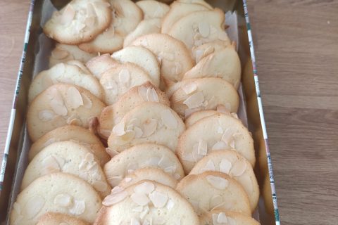 Cliquez pour zoomer ! Tuiles aux amandes Thermomix par mumudu07