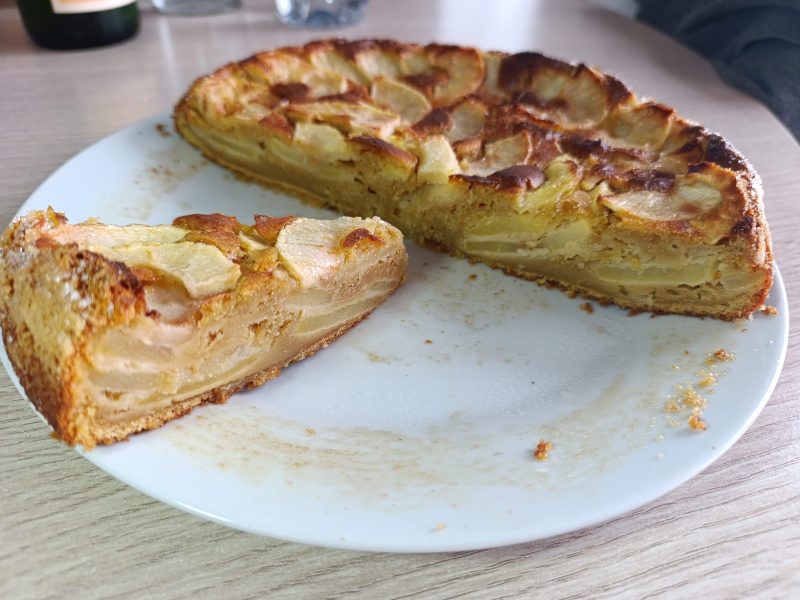 Cliquez pour zoomer ! Gâteau aux pommes et mascarpone Thermomix par mumudu07