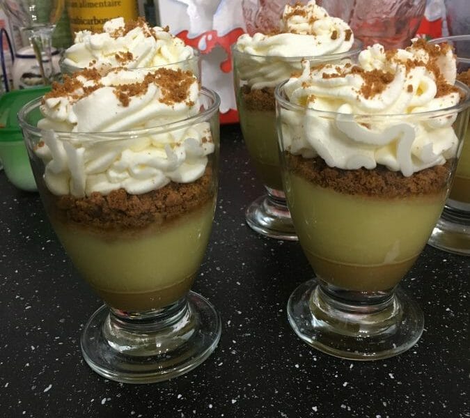 Cliquez pour zoomer ! Verrines pommes caramel et spéculoos Thermomix par Mallory30