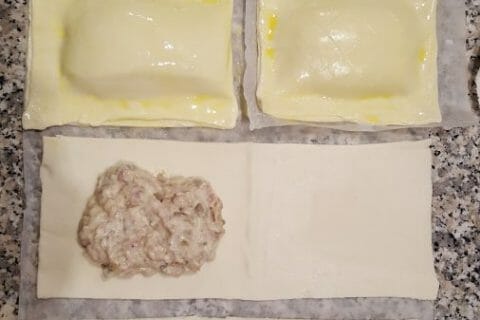 Cliquez pour zoomer ! Friands jambon, champignons et fromage au Thermomix