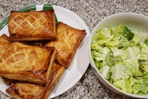Cliquez pour zoomer ! Friands jambon, champignons et fromage au Thermomix