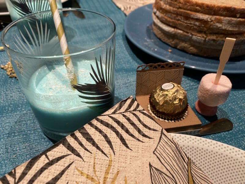 Cliquez pour zoomer ! Cocktail Blue Lagoon Thermomix par gazellelr