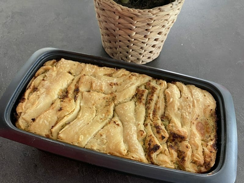 Cliquez pour zoomer ! Pain à l’ail, persil et mozzarella Thermomix par gazellelr