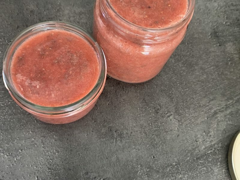 Cliquez pour zoomer ! Crufiture de fraises Thermomix par gazellelr