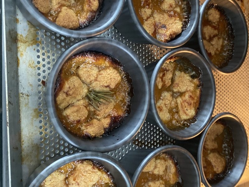 Cliquez pour zoomer ! Crumble aux abricots Thermomix par gazellelr