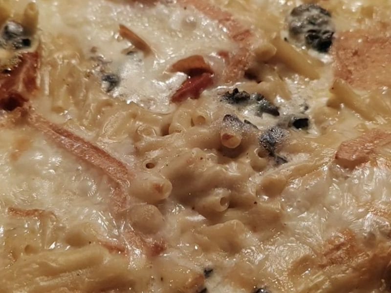 Cliquez pour zoomer ! Gratin de macaroni reblochon et chorizo Thermomix par ChaUbk