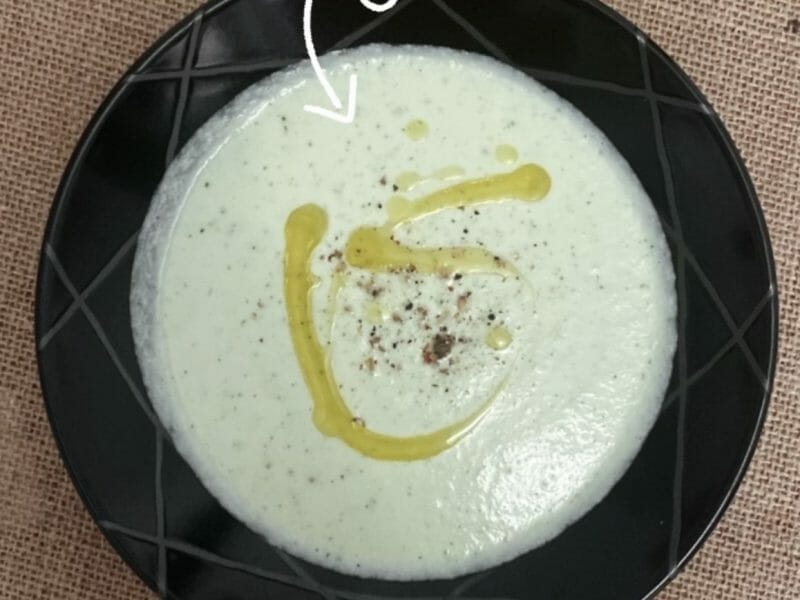 Soupe froide concombre et menthe au Thermomix - Cookomix