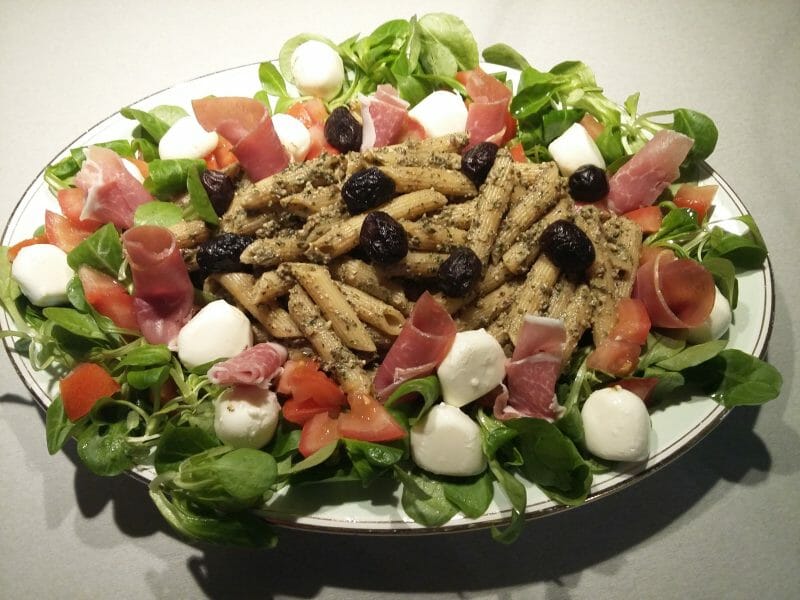 Cliquez pour zoomer ! Salade de penne à l’italienne Thermomix par Malory-M