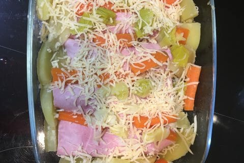 Cliquez pour zoomer ! Roulés gratinés de jambon aux légumes Thermomix par ninifah