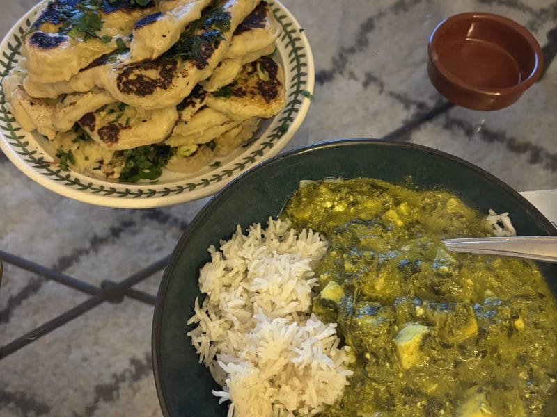 Cliquez pour zoomer ! Naans à l’ail et à la coriandre Thermomix par laura_2163