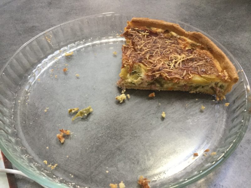 Cliquez pour zoomer ! Quiche poivrons et courgettes Thermomix par Mamichou51