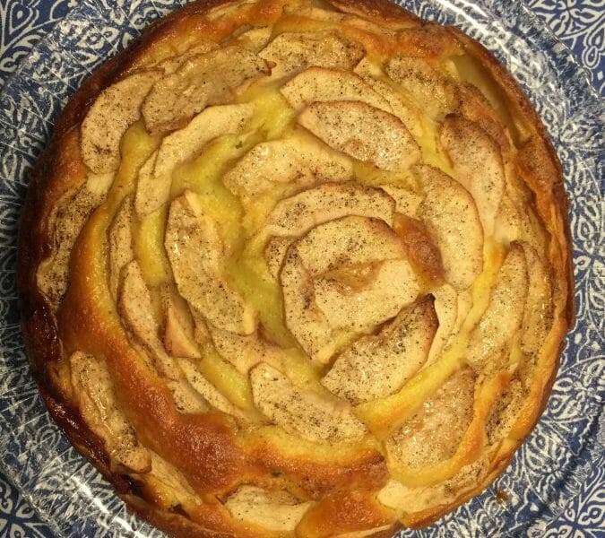 Cliquez pour zoomer ! Gâteau aux pommes et mascarpone Thermomix par Asealine