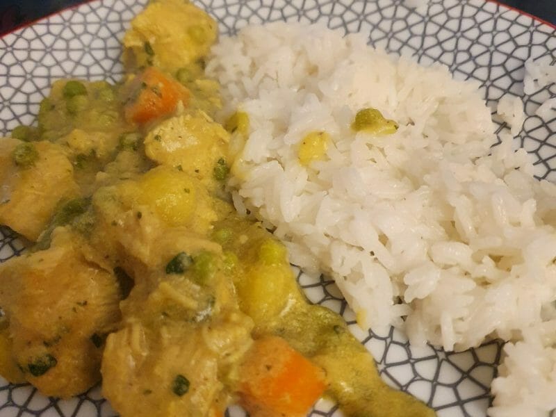 Cliquez pour zoomer ! Poulet Thaï au curry Thermomix par Gadou