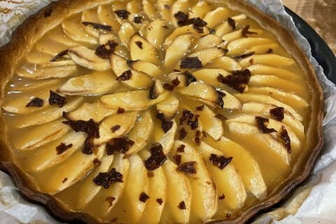 Cliquez pour zoomer ! Tarte pom’pote et caramel beurre salé Thermomix par kikipoune