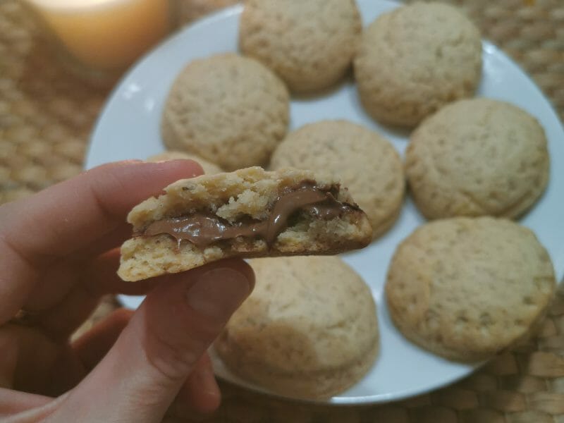 Cliquez pour zoomer ! Cookies fourrés au nutella Thermomix par 83lor83