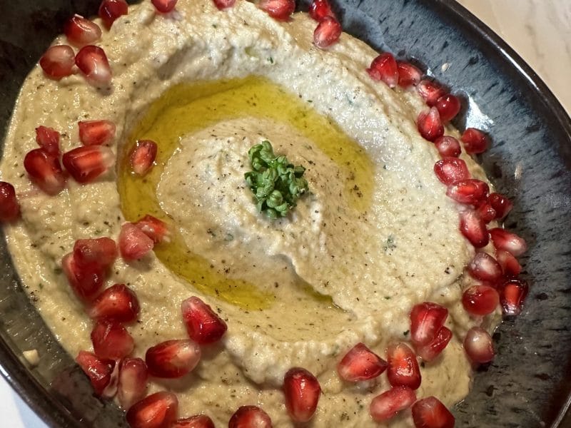 Cliquez pour zoomer ! Moutabal – Caviar d’aubergine libanais Thermomix par P.Ohrel