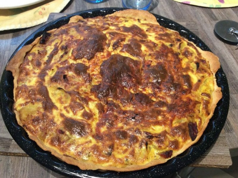 Cliquez pour zoomer ! Tarte fondante aux endives et au curry Thermomix par Brigitte05
