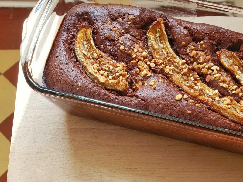 Cake Banane Et Pepites De Chocolat Au Thermomix Cookomix