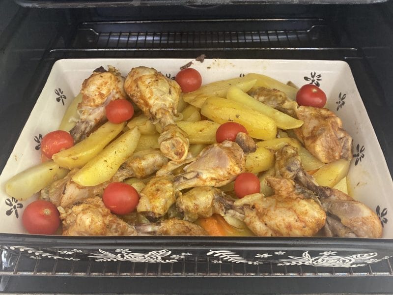 Cliquez pour zoomer ! Poulet rôti à la Marocaine Thermomix par Nicocoline