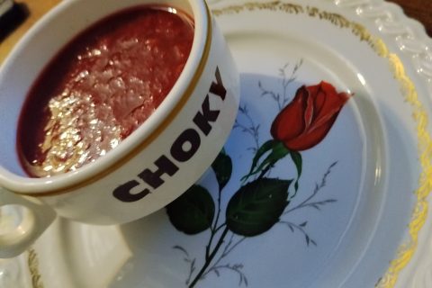 Cliquez pour zoomer ! Compote fraise rhubarbe Thermomix par cyrille88