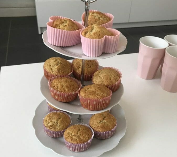 Cliquez pour zoomer ! Muffins à la banane Thermomix par MAROUA.B