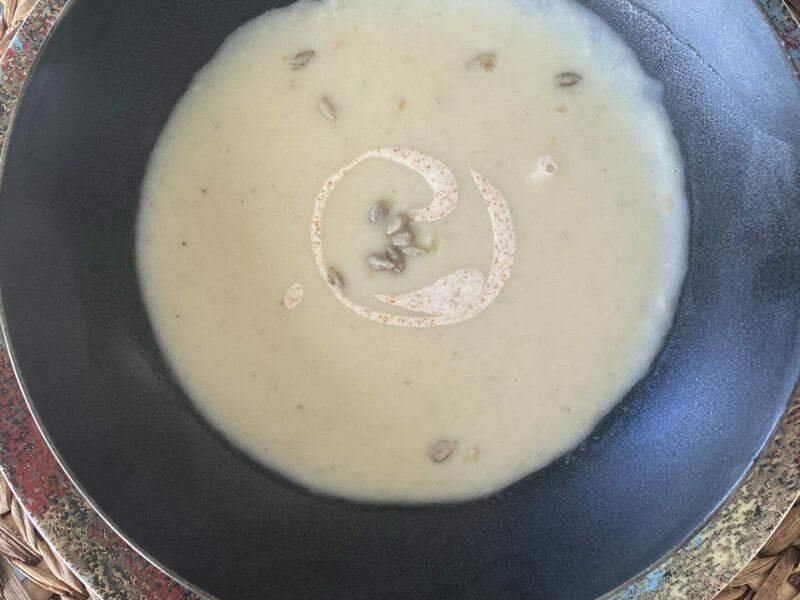 Cliquez pour zoomer ! Velouté de fonds d’artichauts Thermomix par kathydk