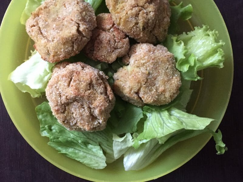 Cliquez pour zoomer ! Boulettes pois chiches et courgettes Thermomix par Laetitia_32