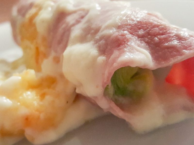 Cliquez pour zoomer ! Gratin de poireau au jambon Thermomix par GwenChoux