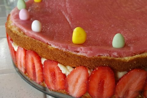 Cliquez pour zoomer ! Fraisier Thermomix par GwenChoux