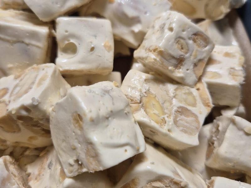 Cliquez pour zoomer ! Nougat Thermomix par Lénouille