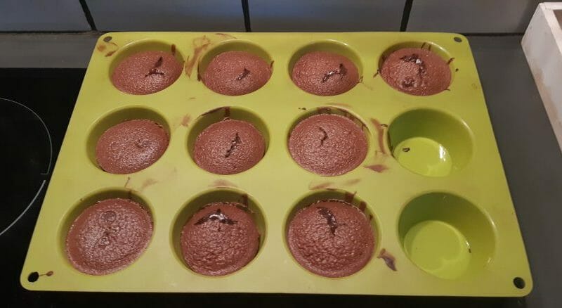 Cliquez pour zoomer ! Moelleux au chocolat cœur fondant Thermomix par Elsa35
