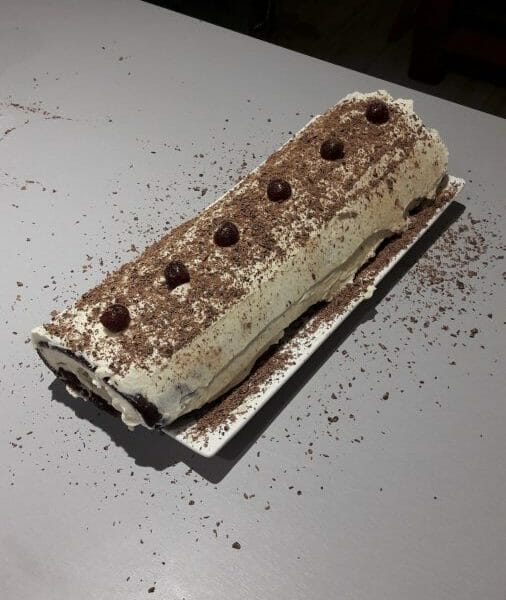 Cliquez pour zoomer ! Bûche forêt noire Thermomix par Morganeetfrancois