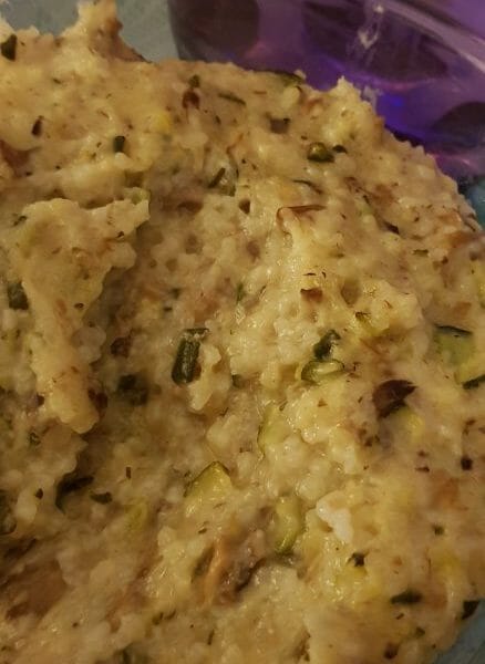 Cliquez pour zoomer ! Risotto champignons et courgettes Thermomix par Jennifer33500