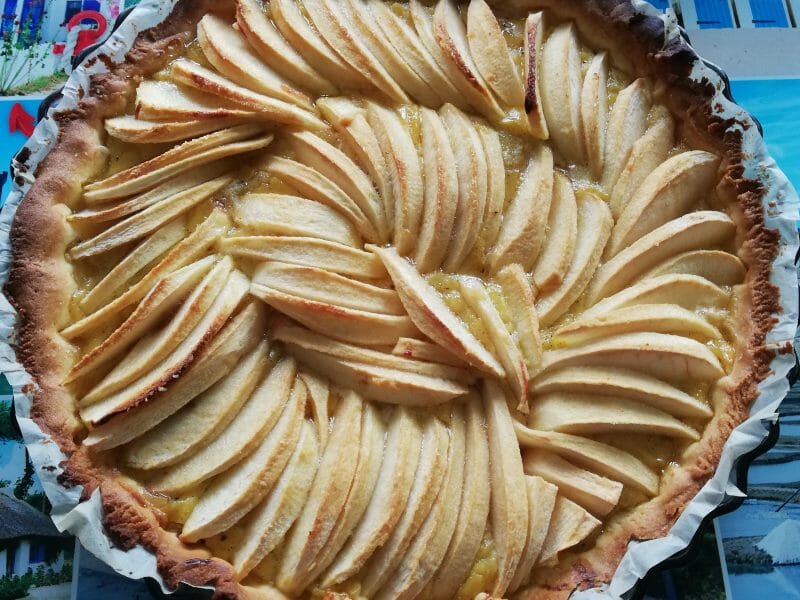 Cliquez pour zoomer ! Tarte aux pommes alsacienne Thermomix par marjocorb