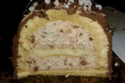 Cliquez pour zoomer ! Bûche Ferrero Rocher Thermomix par Anne