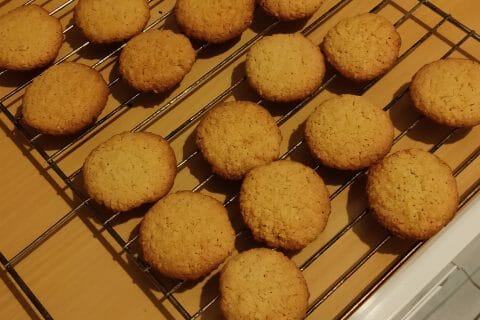 Cliquez pour zoomer ! Biscuits aux flocons d’avoine et amandes Thermomix par Aurelie_53