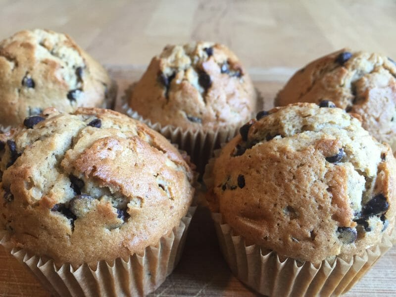 Cliquez pour zoomer ! Muffins aux pépites de chocolat Thermomix par Tangee