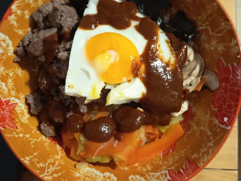 Cliquez pour zoomer ! Bibimbap coréen Thermomix par maeva44640