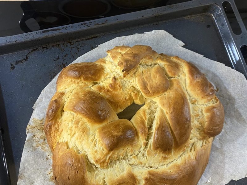 Cliquez pour zoomer ! Brioche tressée à la mie filante Thermomix par courgette06800