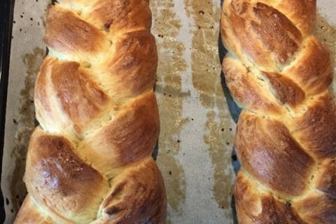Cliquez pour zoomer ! Brioche tressée à la mie filante Thermomix par delphhh