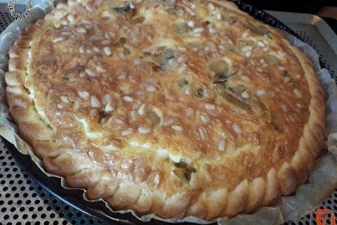Cliquez pour zoomer ! Tarte à l’ail au Thermomix