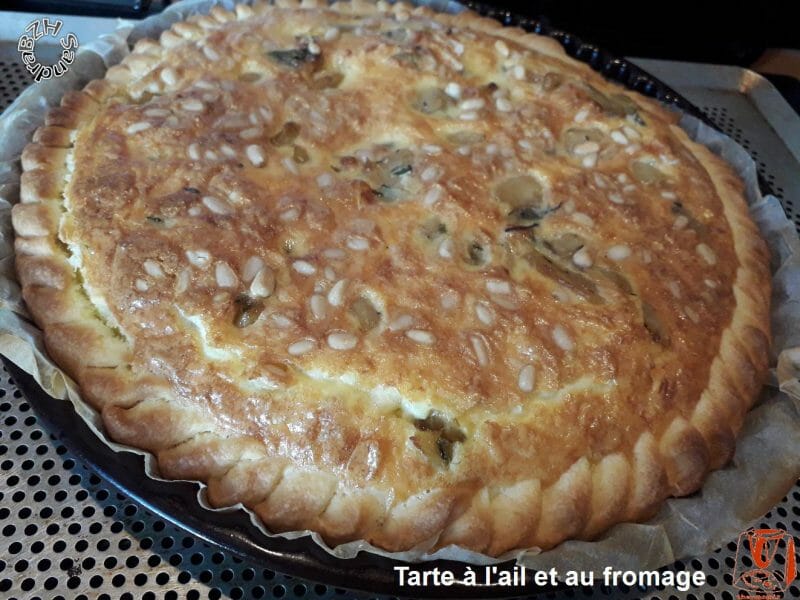 Cliquez pour zoomer ! Tarte à l’ail Thermomix par BZHSandra