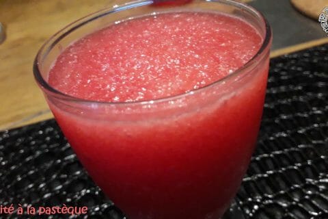Cliquez pour zoomer ! Granité de pastèque au Thermomix