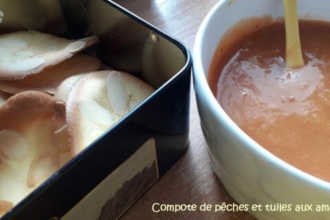 Cliquez pour zoomer ! Tuiles aux amandes au Thermomix