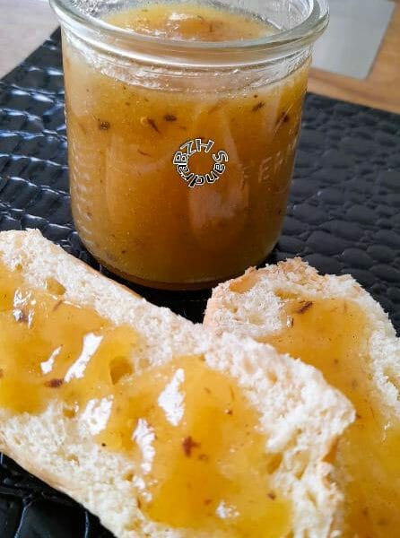 Cliquez pour zoomer ! Confiture d’ananas à la vanille Thermomix par BZHSandra